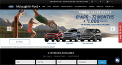 Desktop Screenshot of mclaughlinford.com